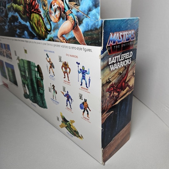 Brand New Masters Of The Universe Battle Armor He Man And Battle Cat Set - Picture 8 of 15